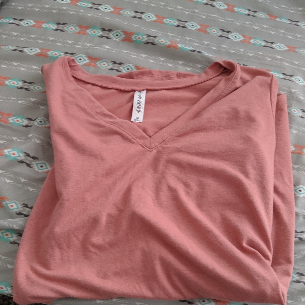Kylee tee in ash rose